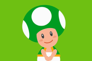 Toad from the Super Mario series